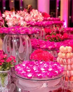 Mesa de doces para casamento