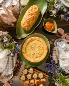 Torta salgada para eventos intimistas
