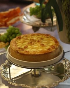 Torta salgada para eventos intimistas