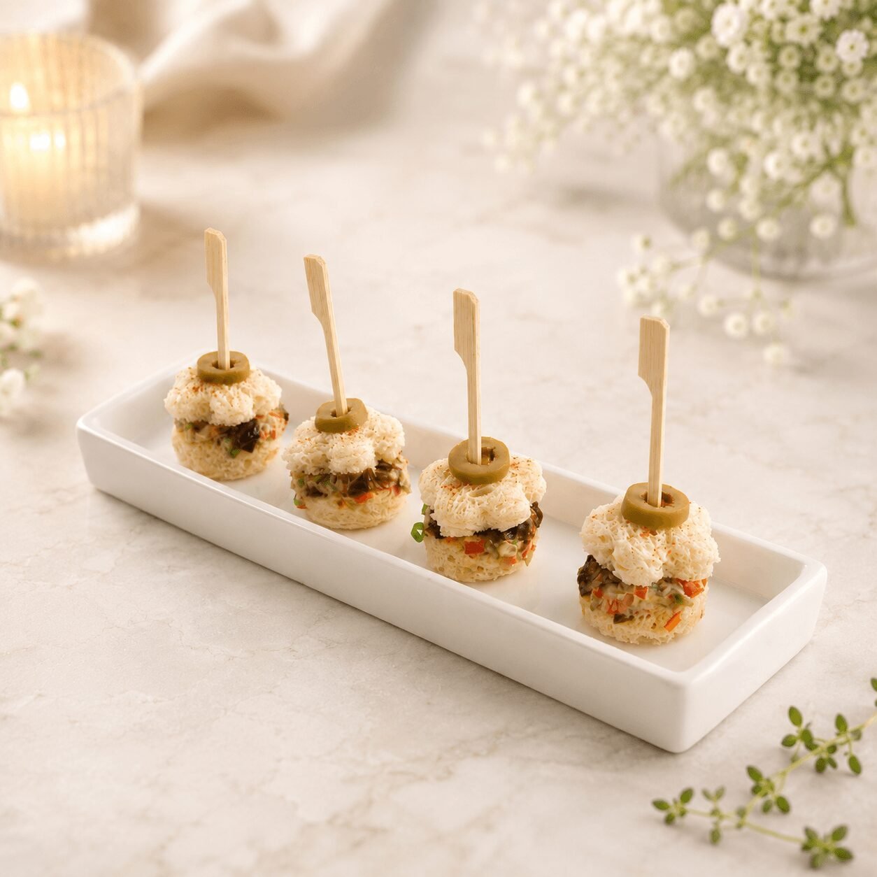 Doces e salgados gourmet